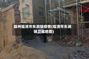 福州福清市东瀚镇疫情(福清市东瀚镇卫星地图)