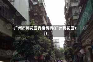 广州市梅花园有疫情吗(广州梅花园zj)