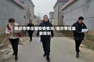 临沂市李庄镇疫情情况/临沂李庄最新规划