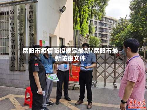 岳阳市疫情防控规定最新/岳阳市最新防疫文件-第2张图片