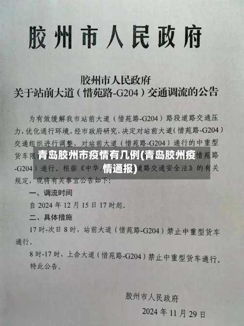 青岛胶州市疫情有几例(青岛胶州疫情通报)-第2张图片