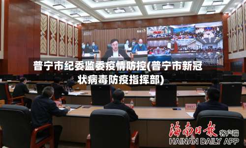 普宁市纪委监委疫情防控(普宁市新冠状病毒防疫指挥部)-第3张图片