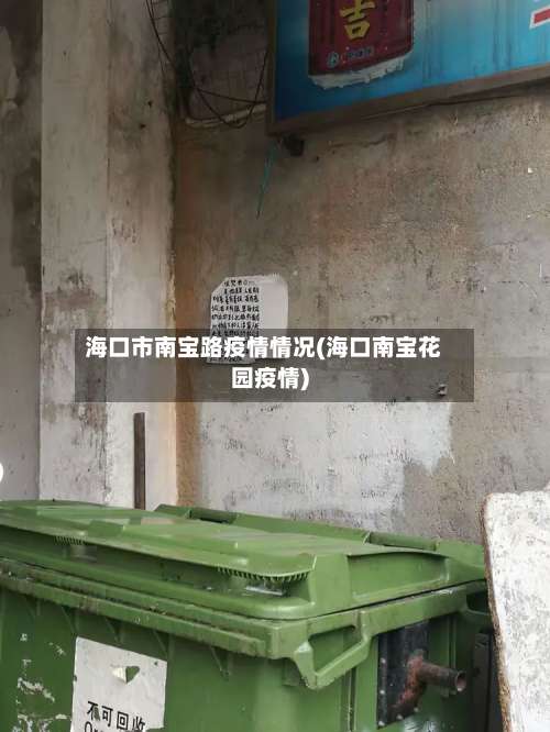 海口市南宝路疫情情况(海口南宝花园疫情)-第1张图片